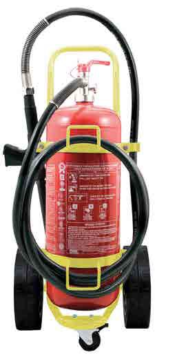 Τροχήλατος Πυροσβεστήρας 25Lt Αφρού