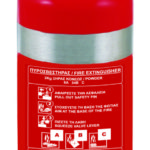 Πυροσβεστήρας 2Kg Ξηράς Σκόνης INOX